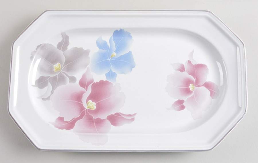 Beau Monde 15" Oval Serving Platter by Mikasa-1