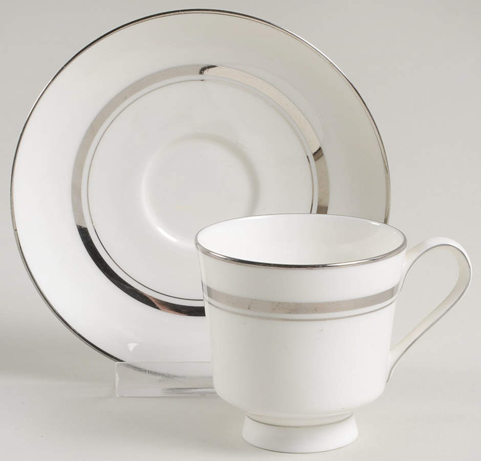 Bennington Footed Demitasse Cup & Saucer Set by Mikasa-1
