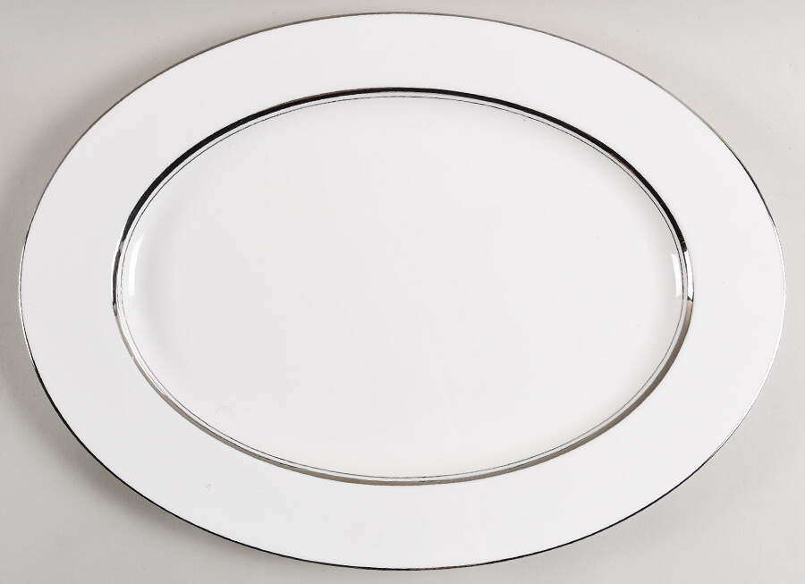 Bennington 17" Oval Serving Platter by Mikasa-1