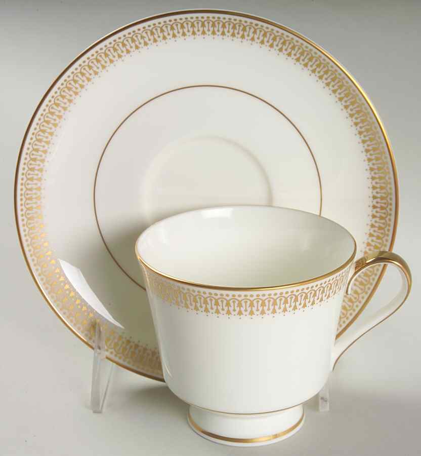 Berkshire Footed Cup & Saucer Set by Mikasa-1