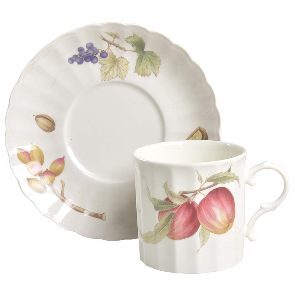 Belle Terre Flat Cup & Saucer Set by Mikasa-1