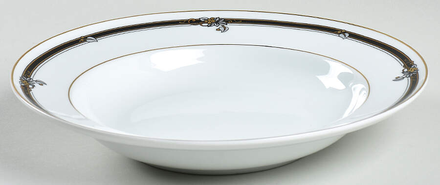 Bijou Large Rim Soup Bowl by Mikasa-1