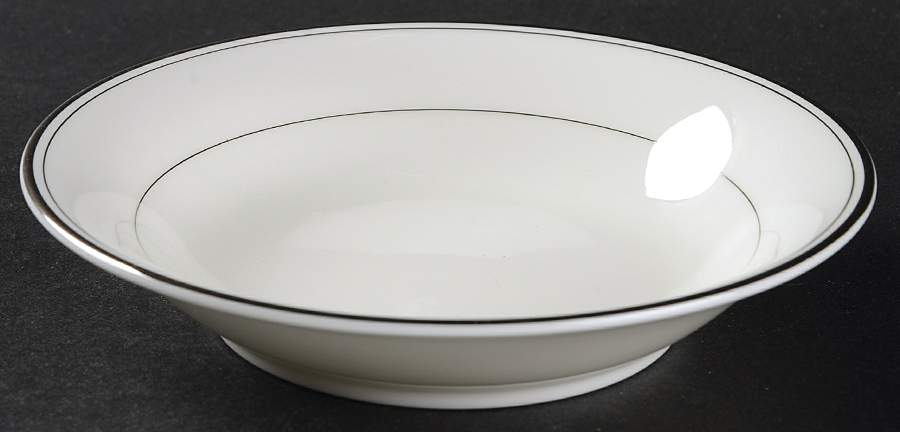 Biltmore Platinum Fruit/Dessert (Sauce) Bowl by Mikasa-1