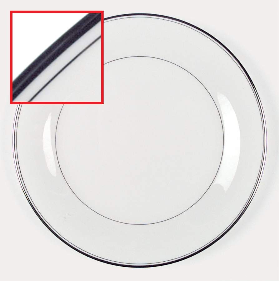 Biltmore Platinum Dinner Plate by Mikasa-1