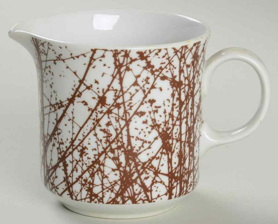 Birches Brown Creamer by Mikasa-1