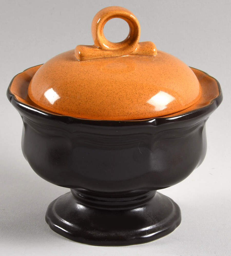 Bittersweet Sugar Bowl & Lid by Mikasa-1