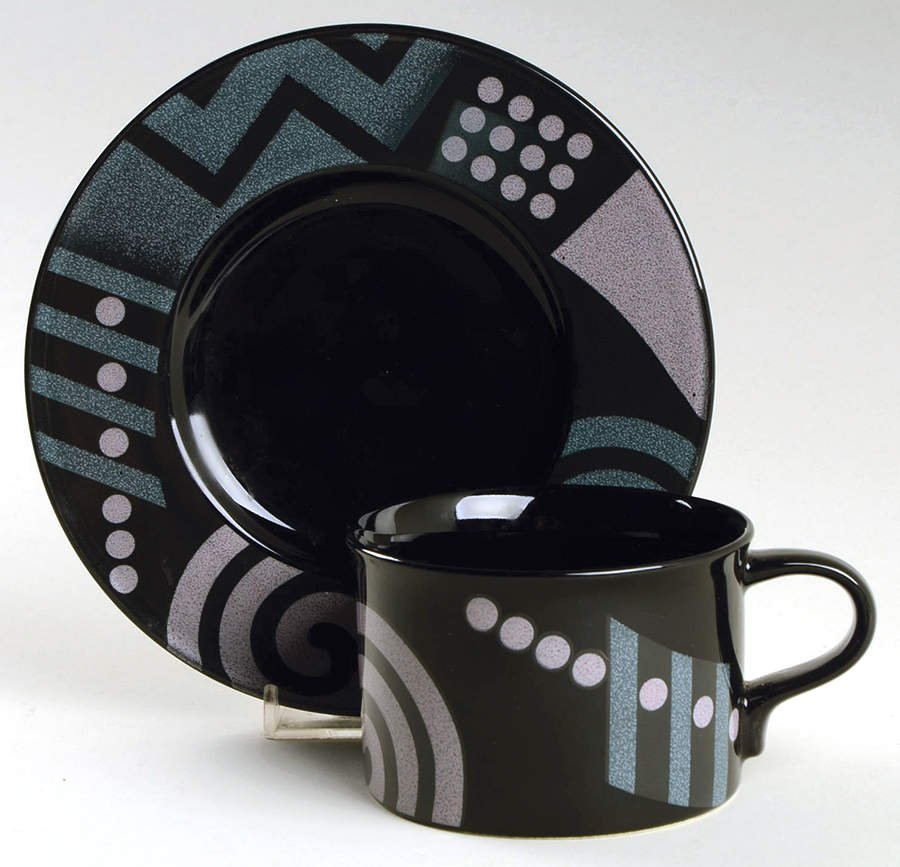Bix Flat Cup & Saucer Set by Mikasa-1