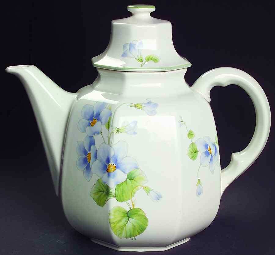 Blue Bell Coffee Pot & Lid by Mikasa-1