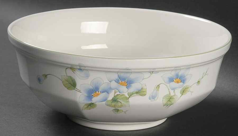 Blue Bell 8" Round Vegetable Bowl by Mikasa-1