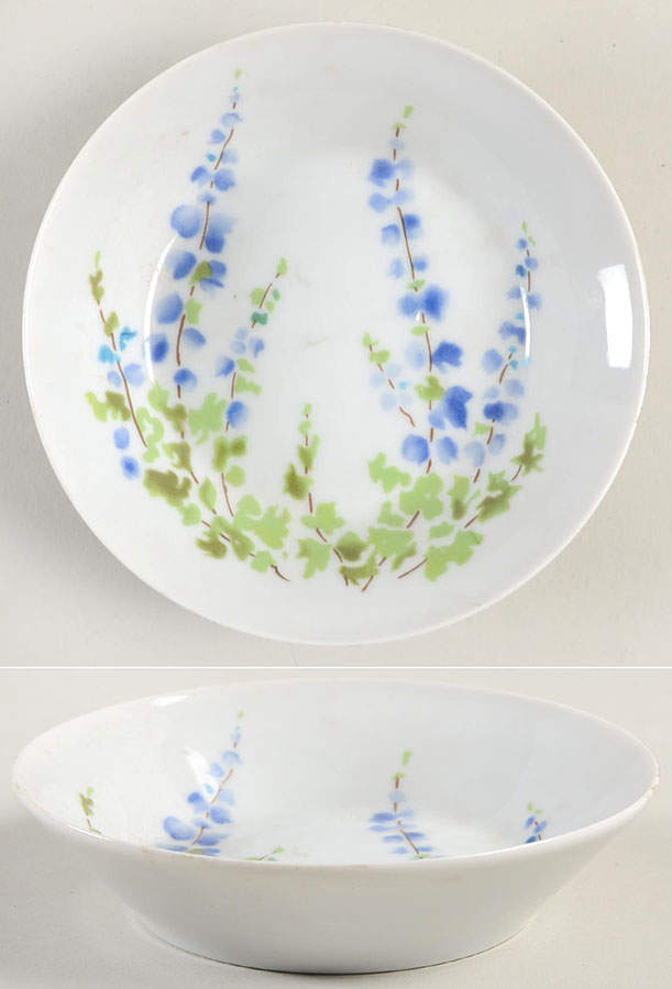 Blue Bells Rim Fruit/Dessert (Sauce) Bowl by Mikasa-1
