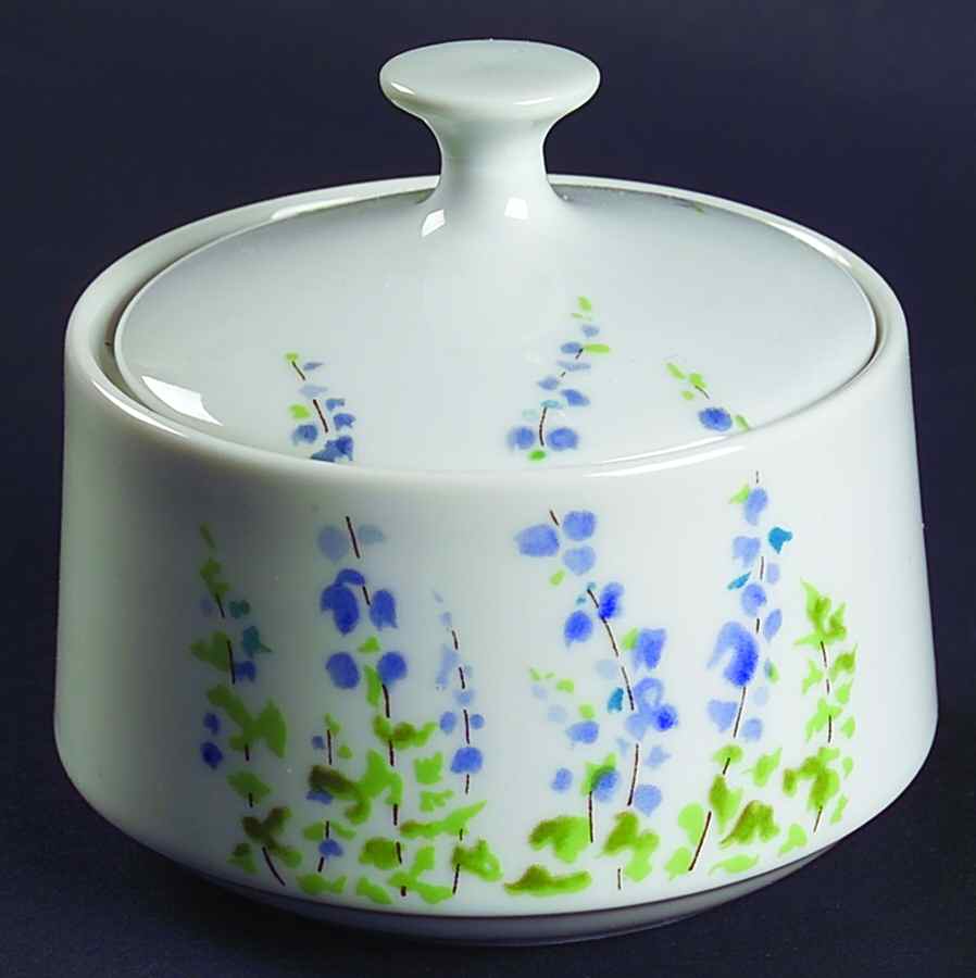 Blue Bells Sugar Bowl & Lid by Mikasa-1