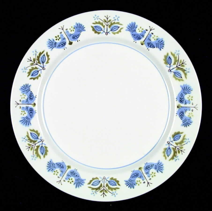Blue Bird Dinner Plate by Mikasa-1
