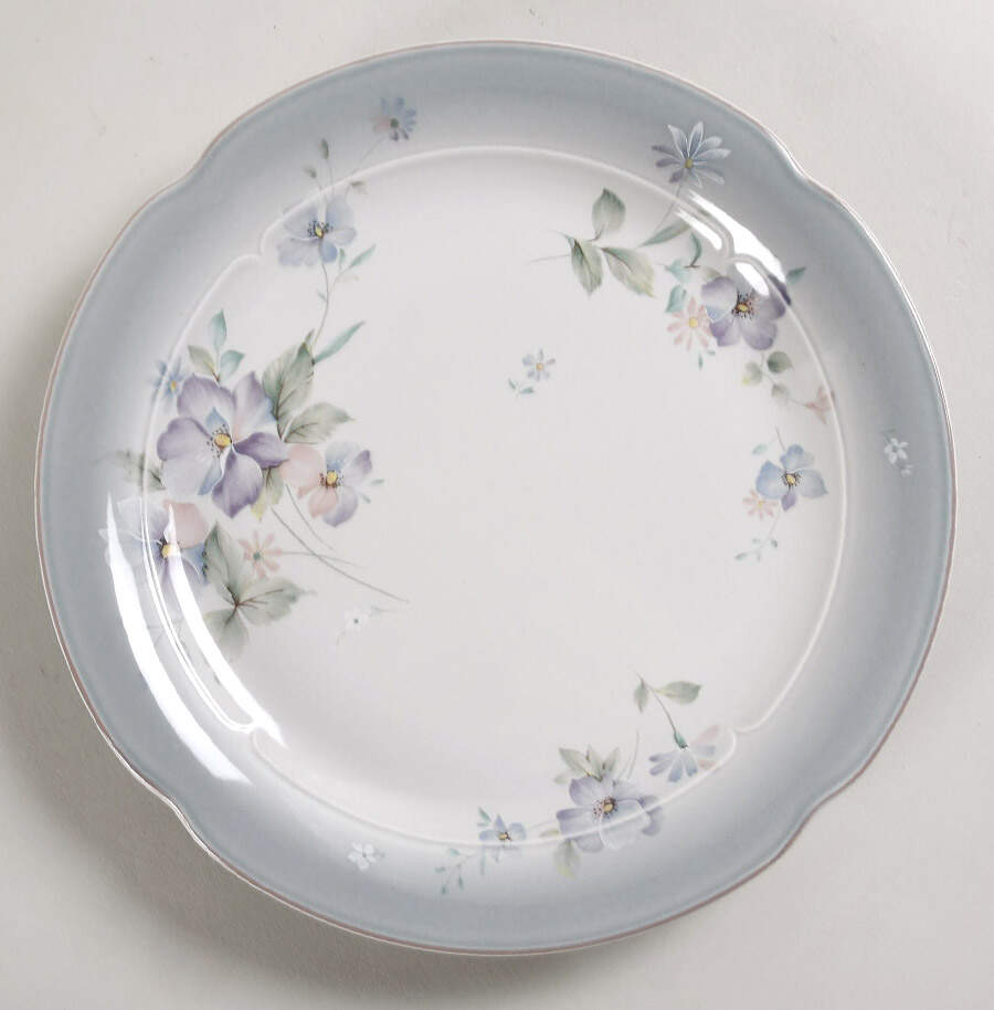 Blue Blossoms Salad Plate by Mikasa-1