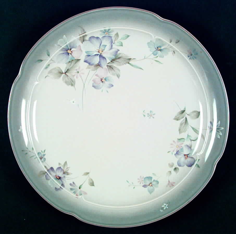Blue Blossoms Dinner Plate by Mikasa-1