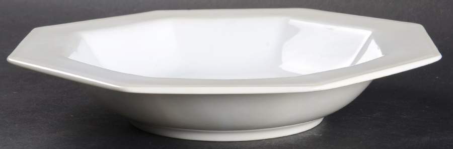 Blanc De Blanc Rim Soup Bowl by Mikasa-1
