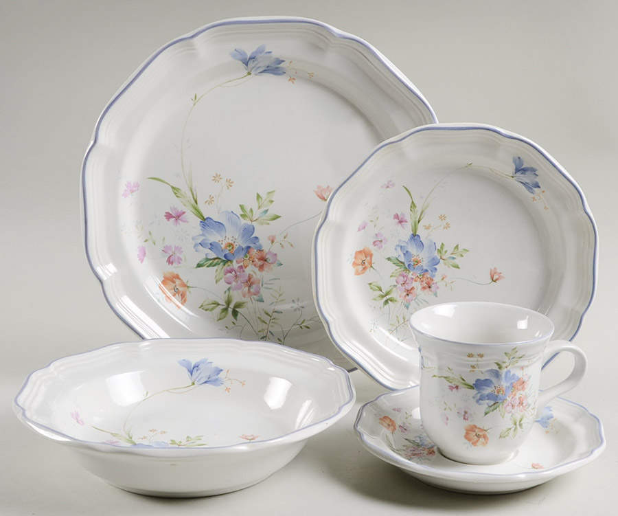 Blue Bouquet 5 Piece Place Setting by Mikasa-1