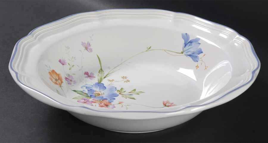Blue Bouquet 9" Round Vegetable Bowl by Mikasa-1