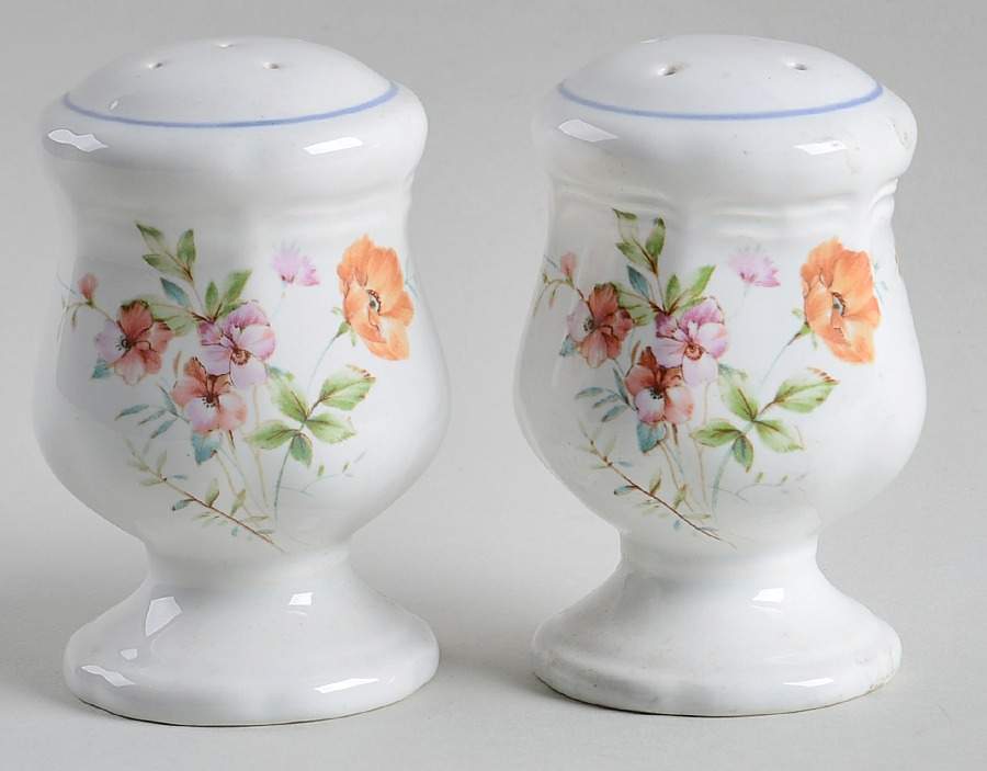 Blue Bouquet Salt & Pepper Set by Mikasa-1