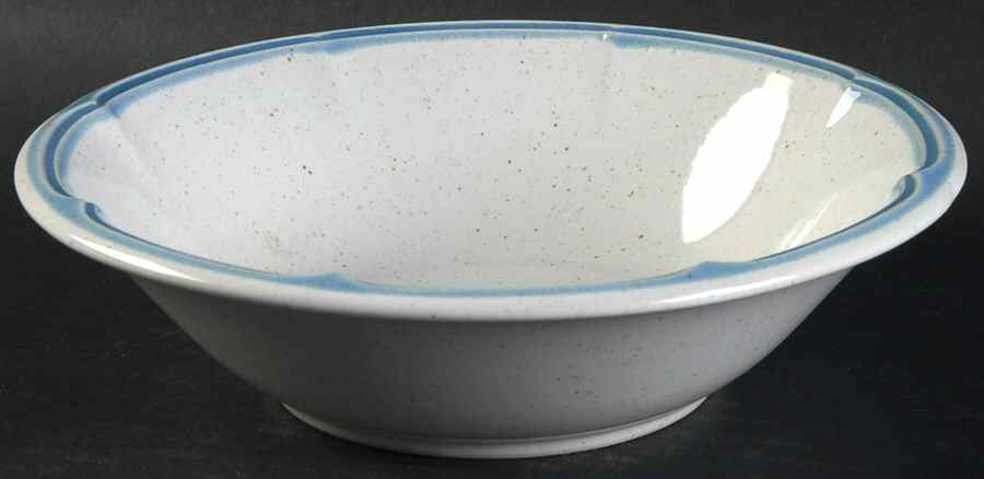 Blue Crest Blue Soup/Cereal Bowl by Mikasa-1
