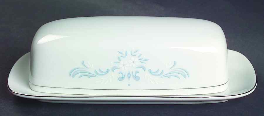 Blue Cascade 1/4 Lb Covered Butter by Mikasa-1