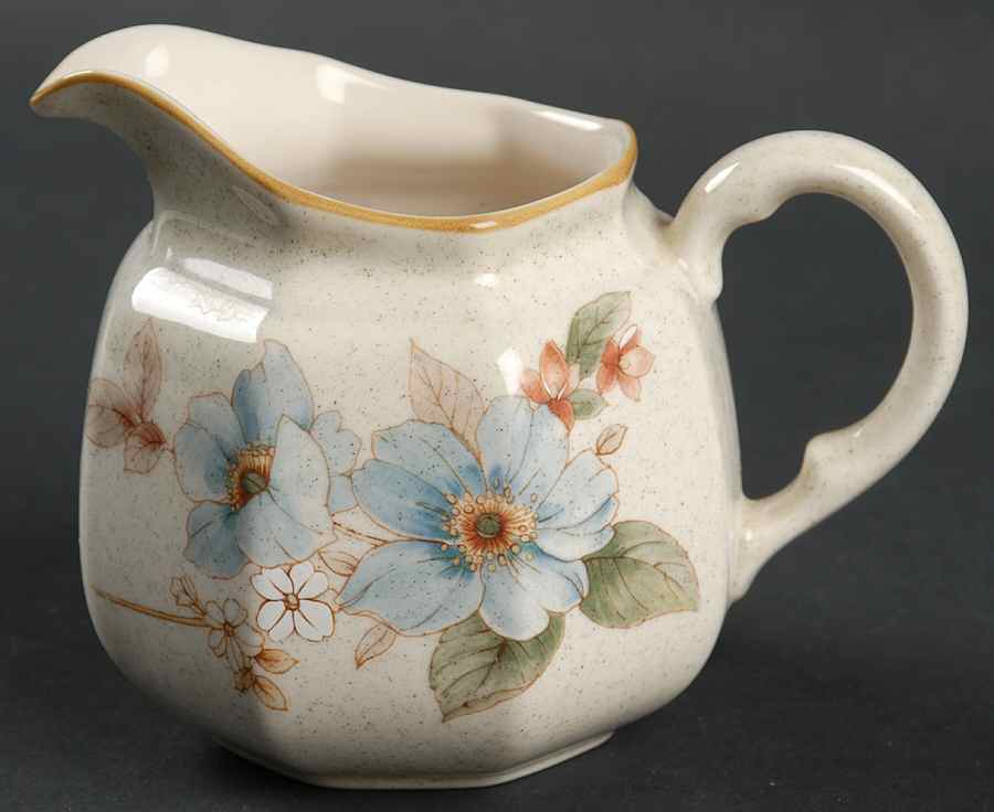 Blue Clematis Creamer by Mikasa-1