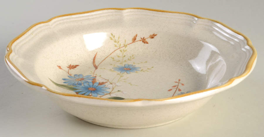 Blue Daisies Soup/Cereal Bowl by Mikasa-1