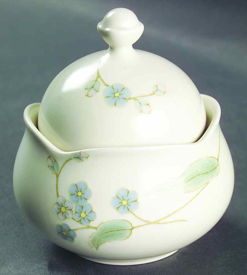 Blue Eyes Sugar Bowl & Lid by Mikasa-1