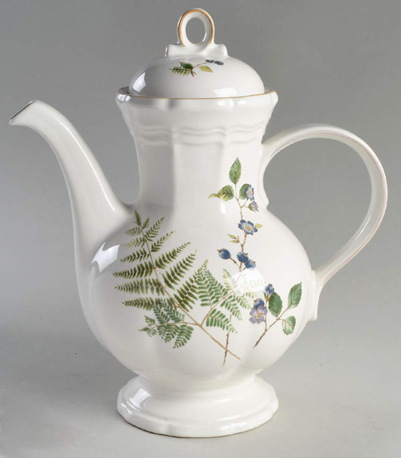 Blueberry Fern Coffee Pot & Lid by Mikasa-1
