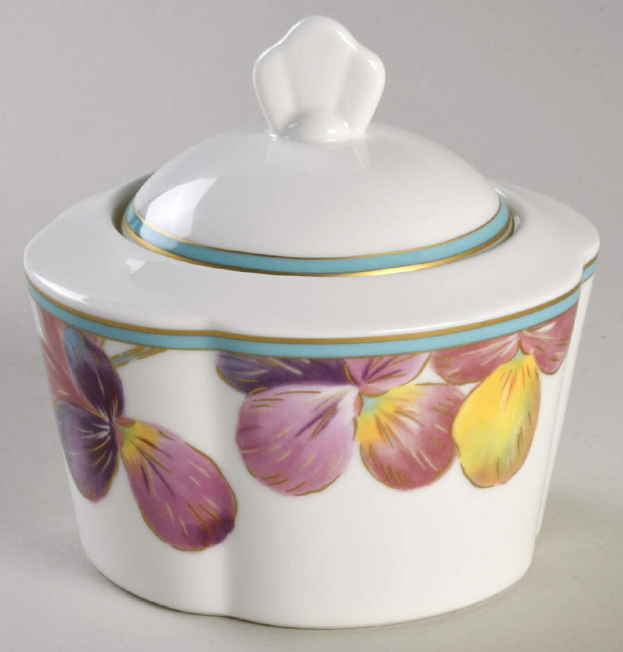 Blossom Festival Sugar Bowl & Lid by Mikasa-1