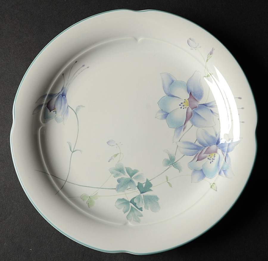 Blue Garden Salad Plate by Mikasa-1