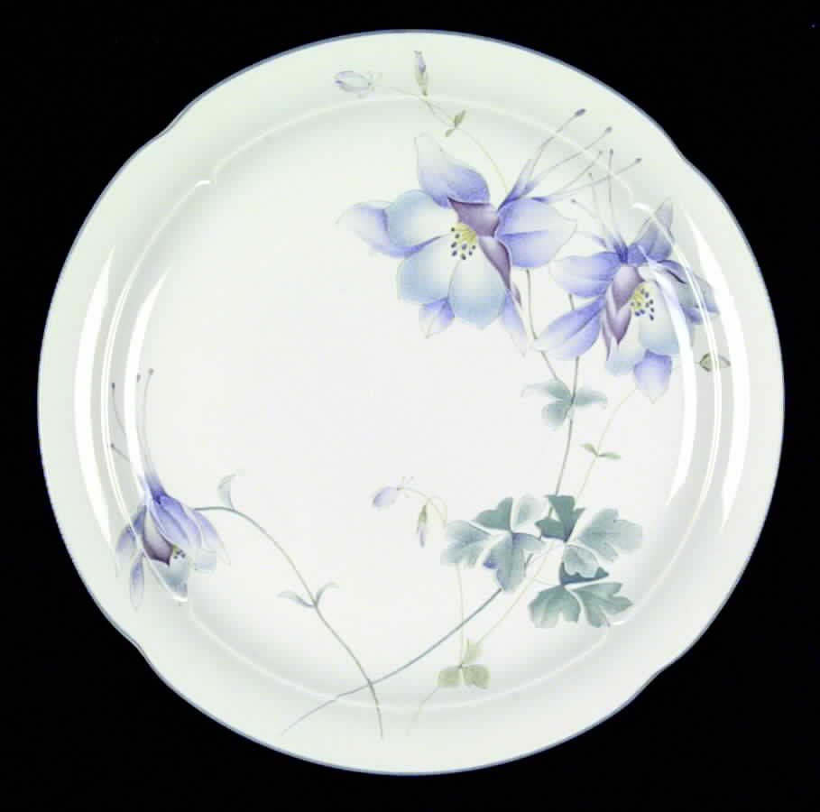 Blue Garden Dinner Plate by Mikasa-1