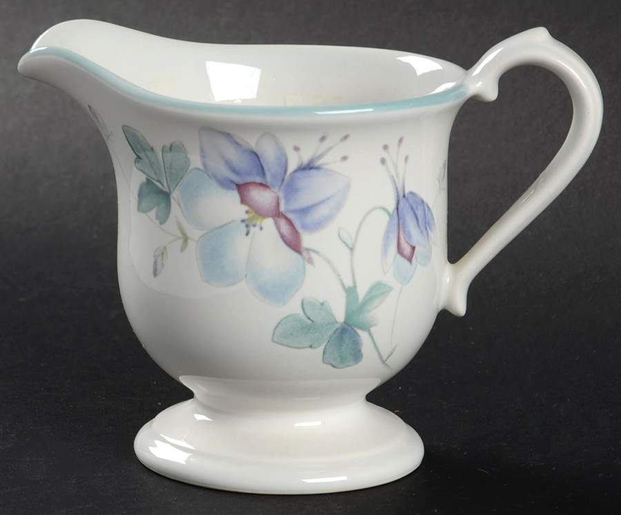 Blue Garden Creamer by Mikasa-1