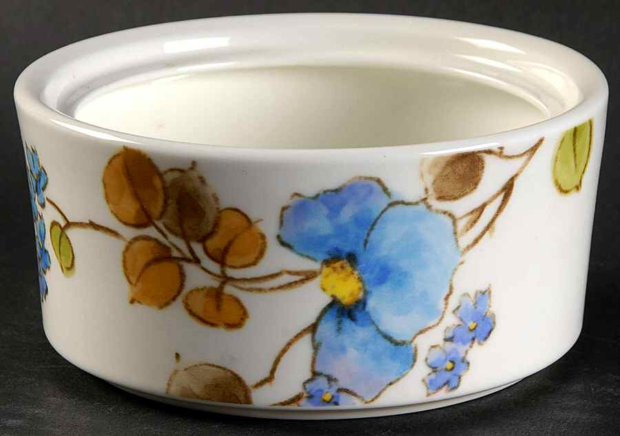 Blue Ginger Sugar Bowl No Lid by Mikasa-1