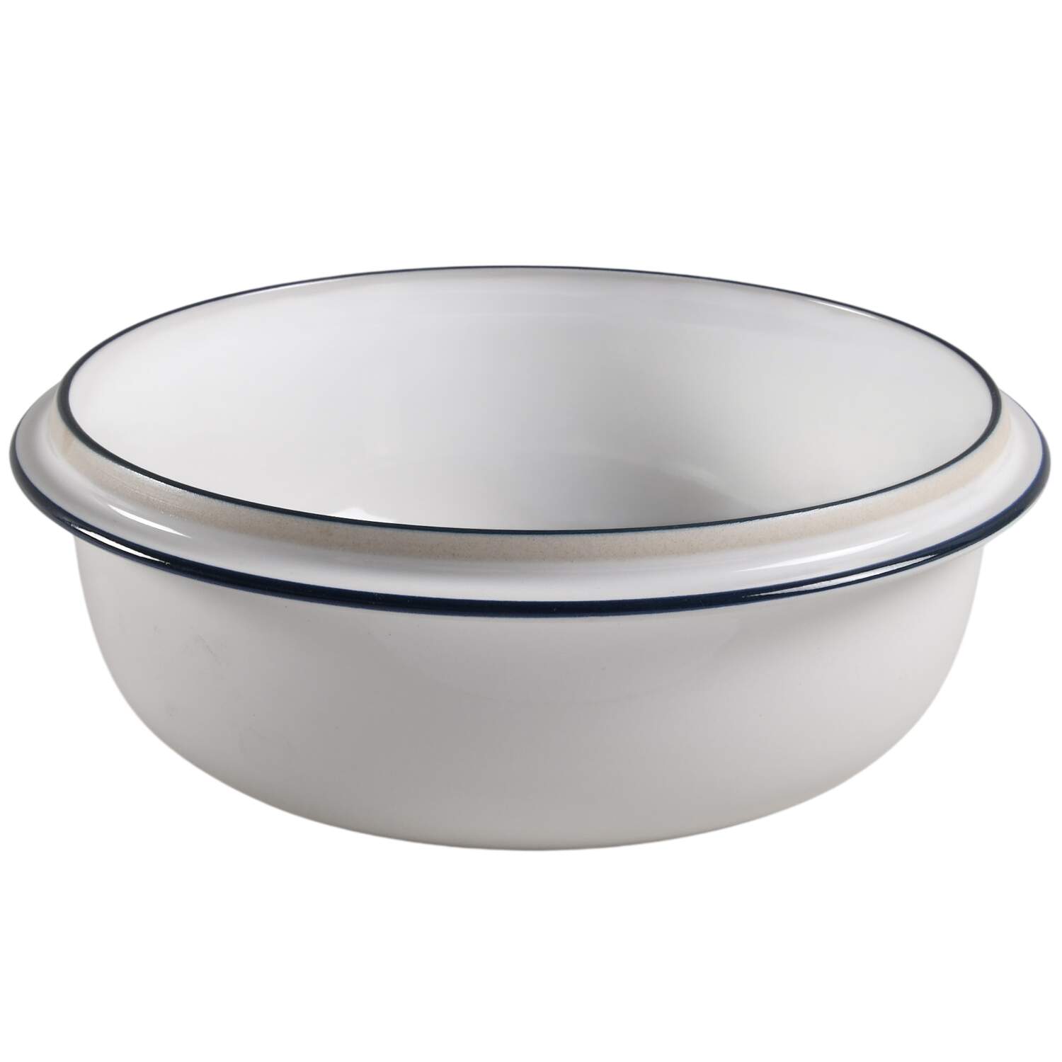 Blue Glow 2.5 Qt Round Casserole No Lid by Mikasa-1