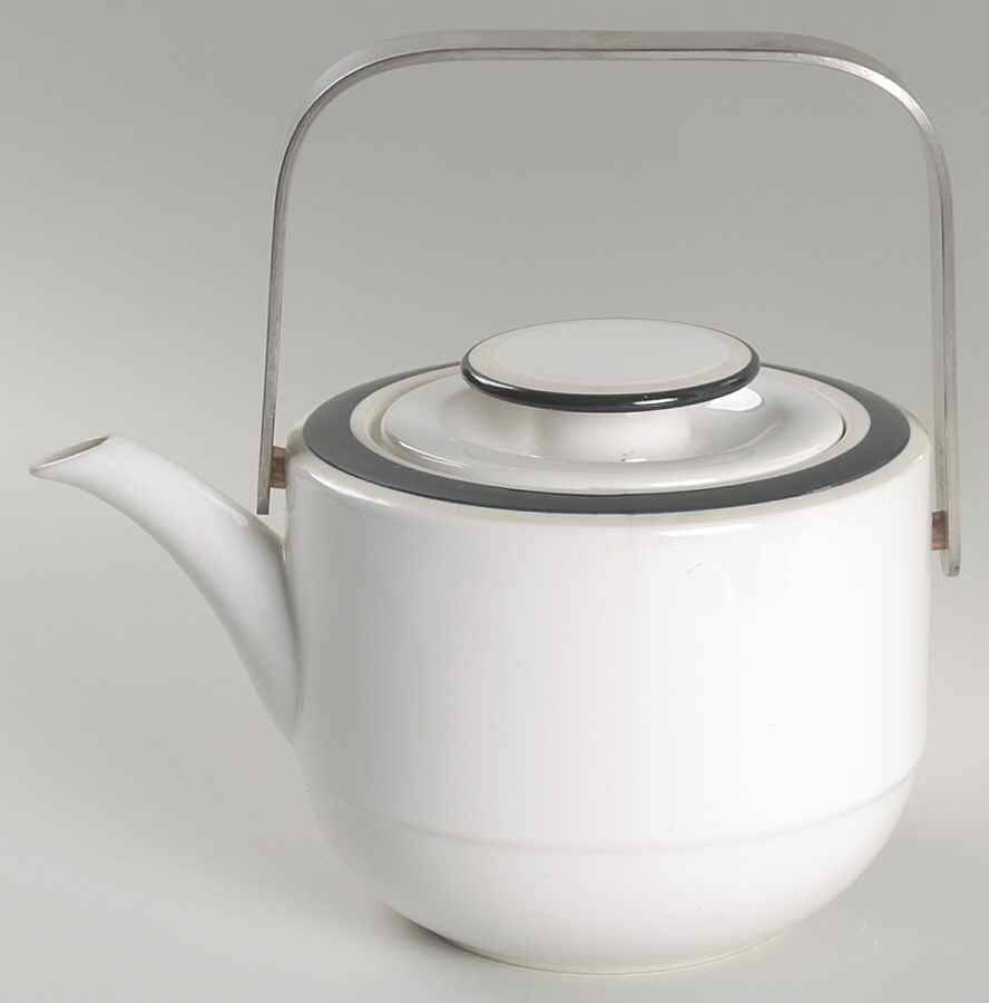Blue Glow Teapot & Lid by Mikasa-1