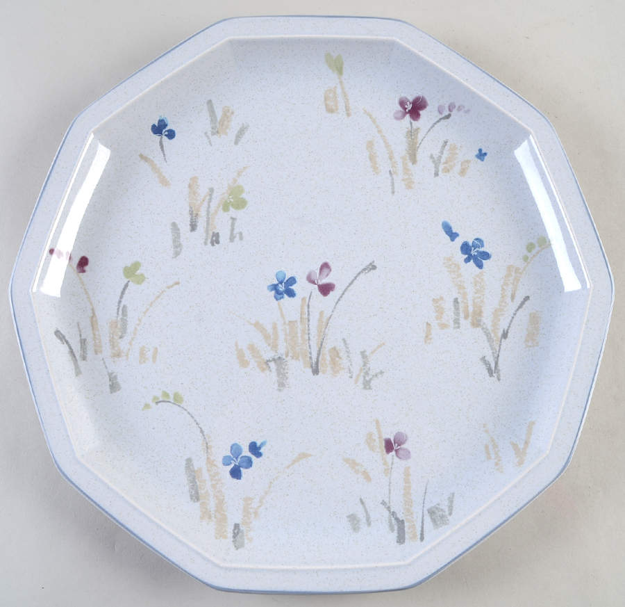 Blue Grass 12" Chop Plate (Round Platter) by Mikasa-1