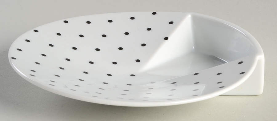 Black Graphics Saucer for Flat Cup by Mikasa-1
