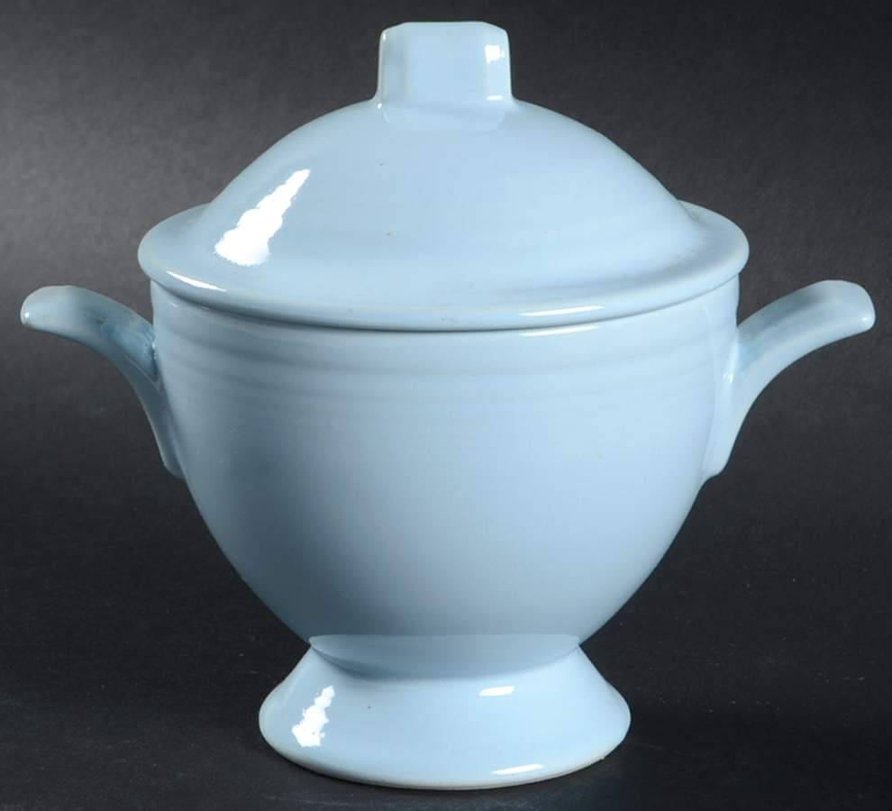 Blue Haze Sugar Bowl & Lid by Mikasa-1