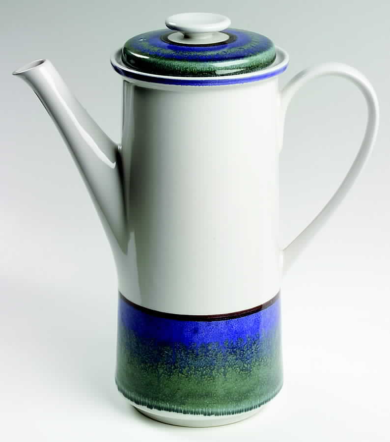 Blue Hill Coffee Pot & Lid by Mikasa-1