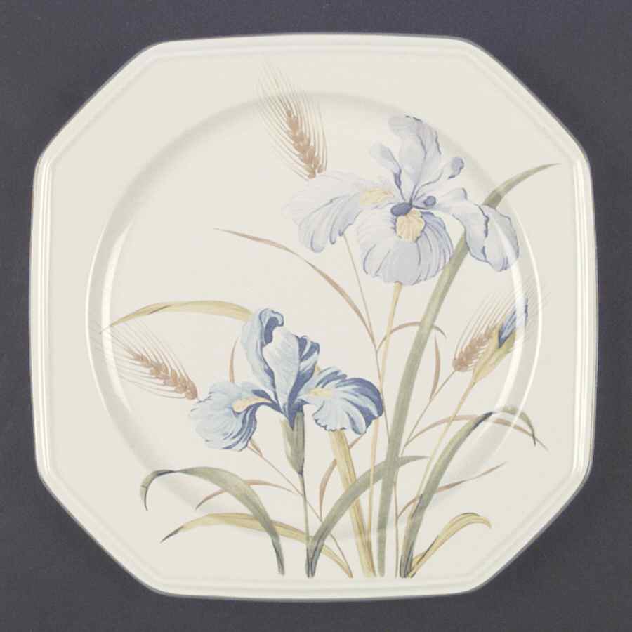 Blue Iris Dinner Plate by Mikasa-1