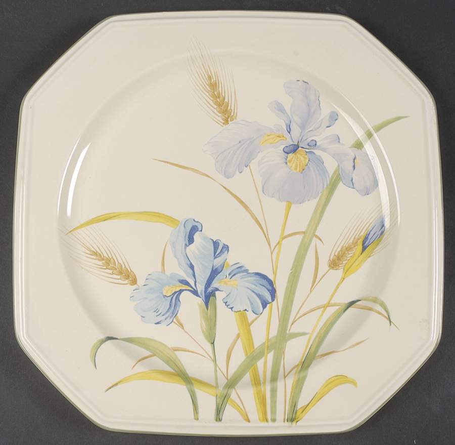 Blue Iris 12" Chop Plate (Round Platter) by Mikasa-1