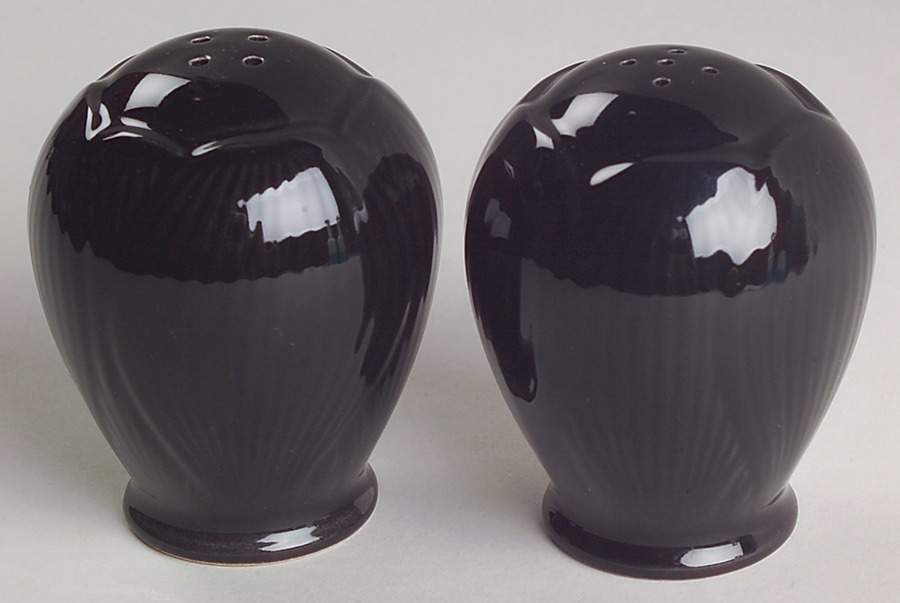 Black Iris Salt & Pepper Set by Mikasa-1