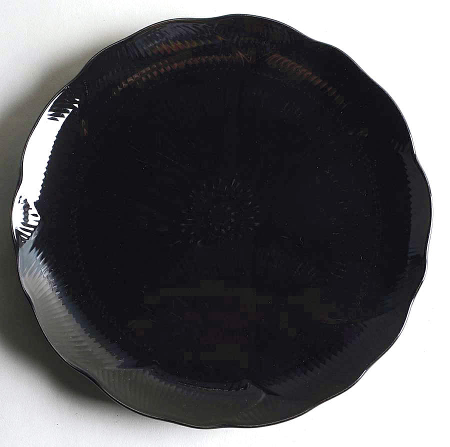 Black Iris Salad Plate by Mikasa-1