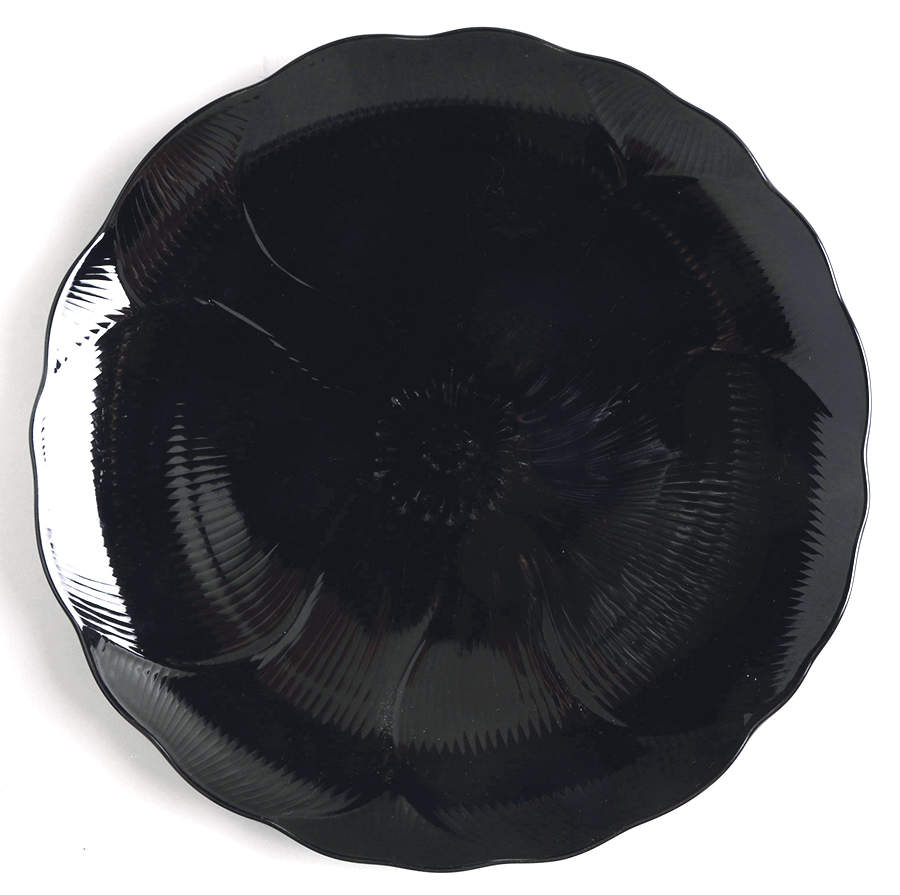 Black Iris 12" Chop Plate (Round Platter) by Mikasa-1