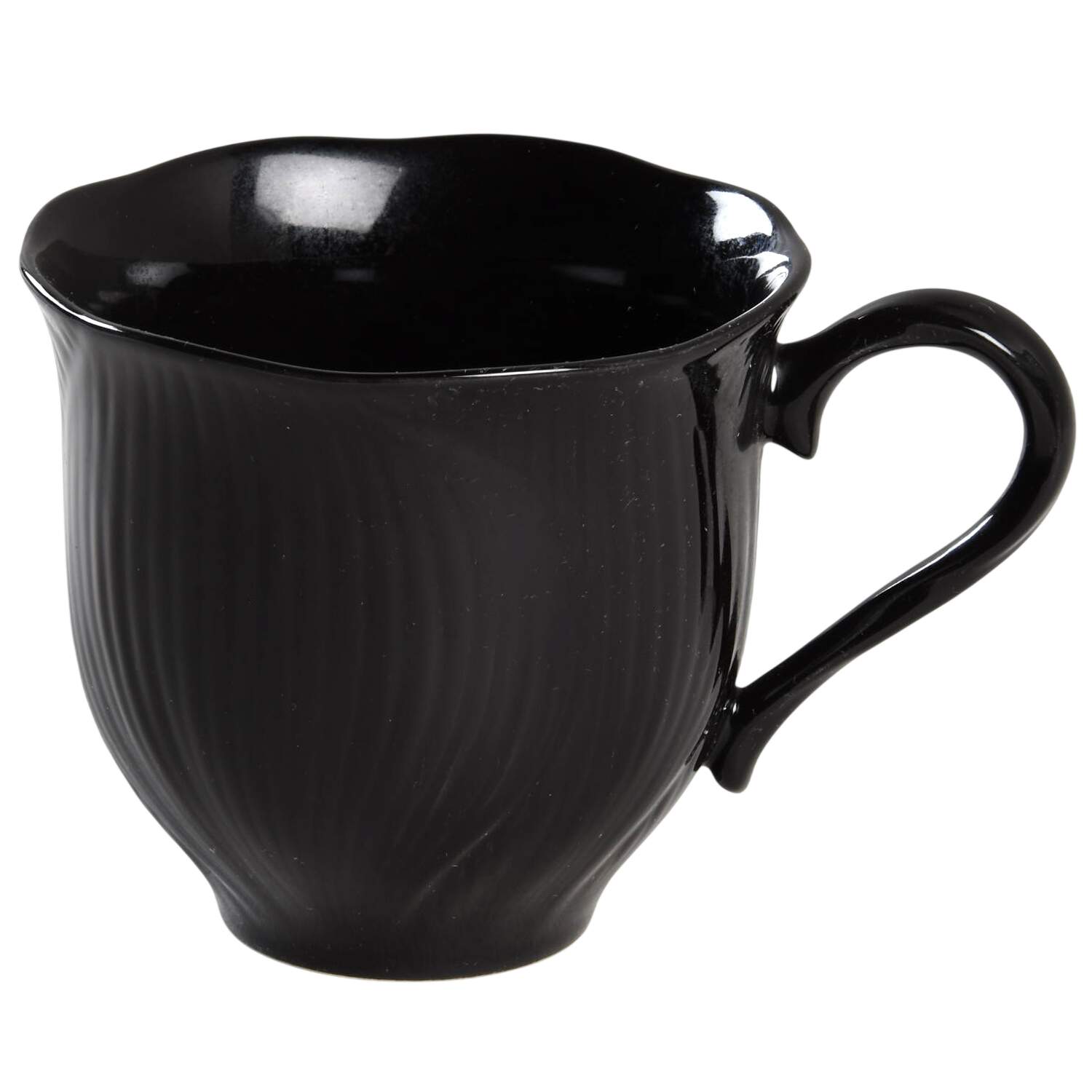Black Iris Flat Cup by Mikasa-1