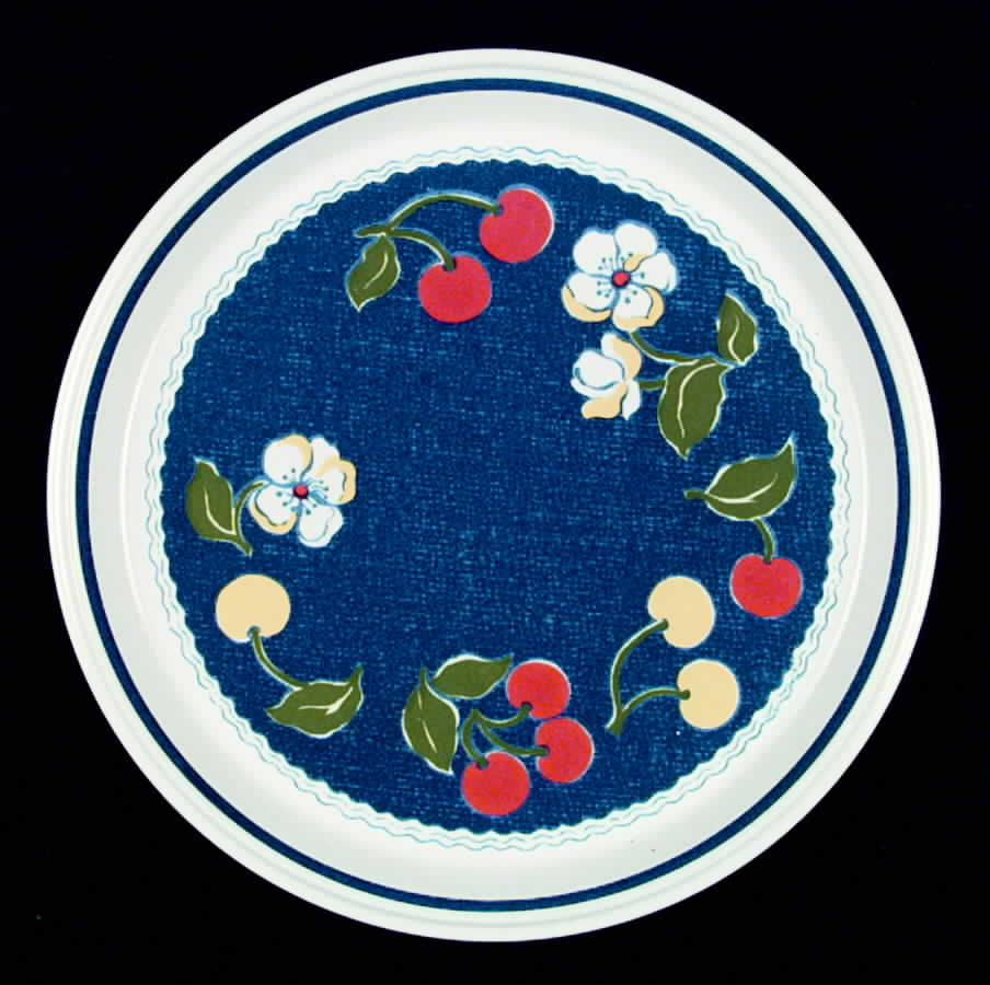 Blue Jean Dinner Plate by Mikasa-1