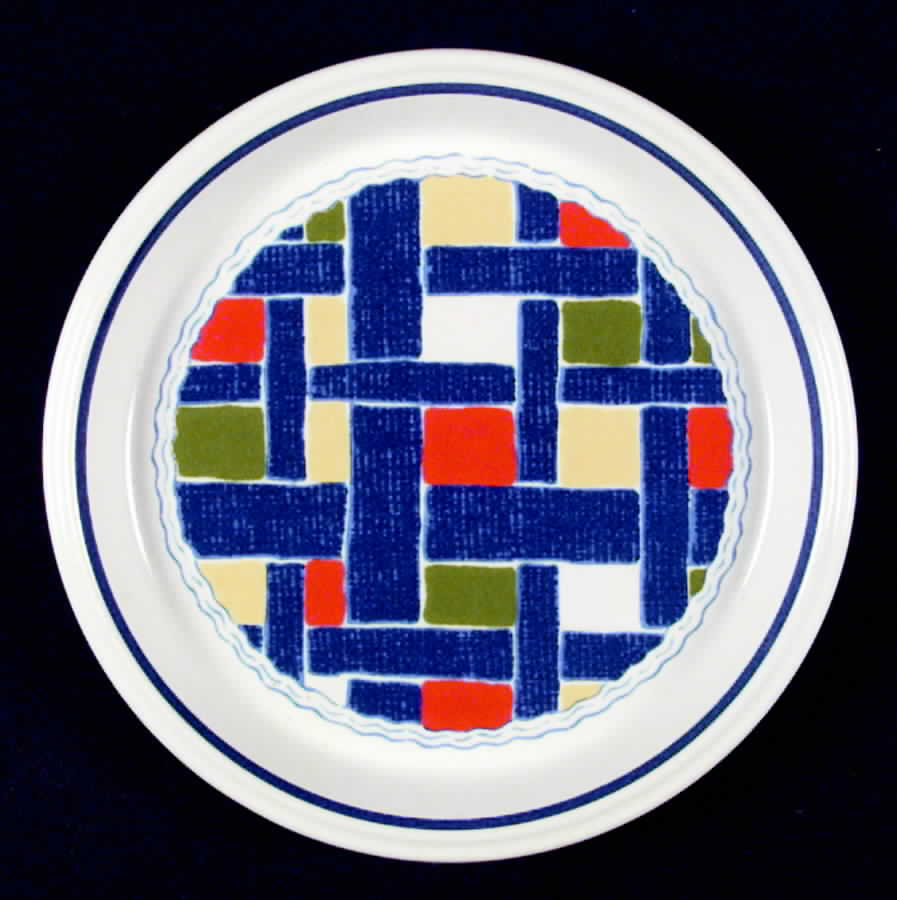 Blue Jean Salad Plate by Mikasa-1
