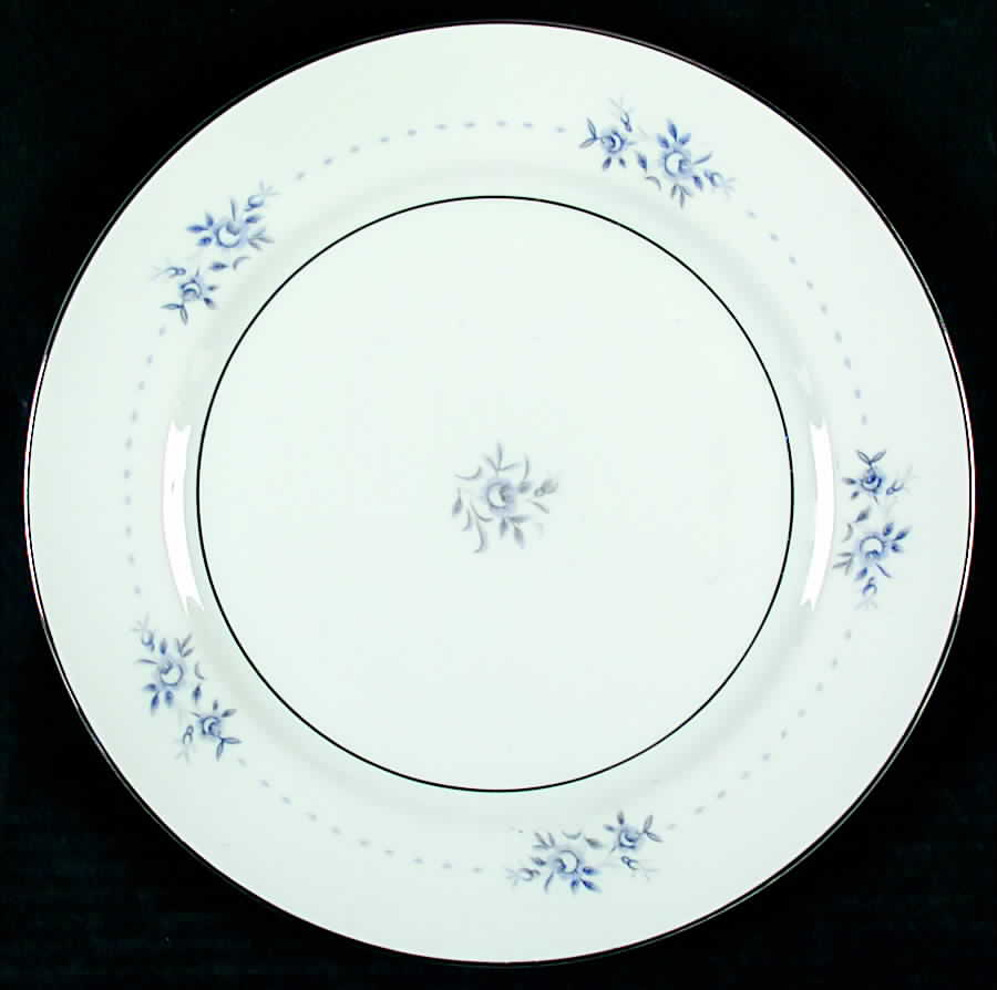 Blue Lyric Dinner Plate by Mikasa-1