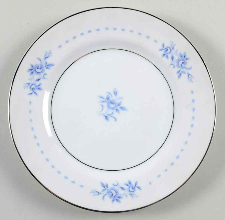 Blue Lyric Bread & Butter Plate by Mikasa-1