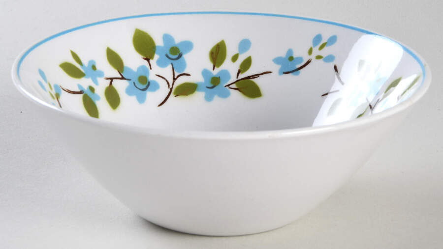 Blue Meadow Fruit/Dessert (Sauce) Bowl by Mikasa-1